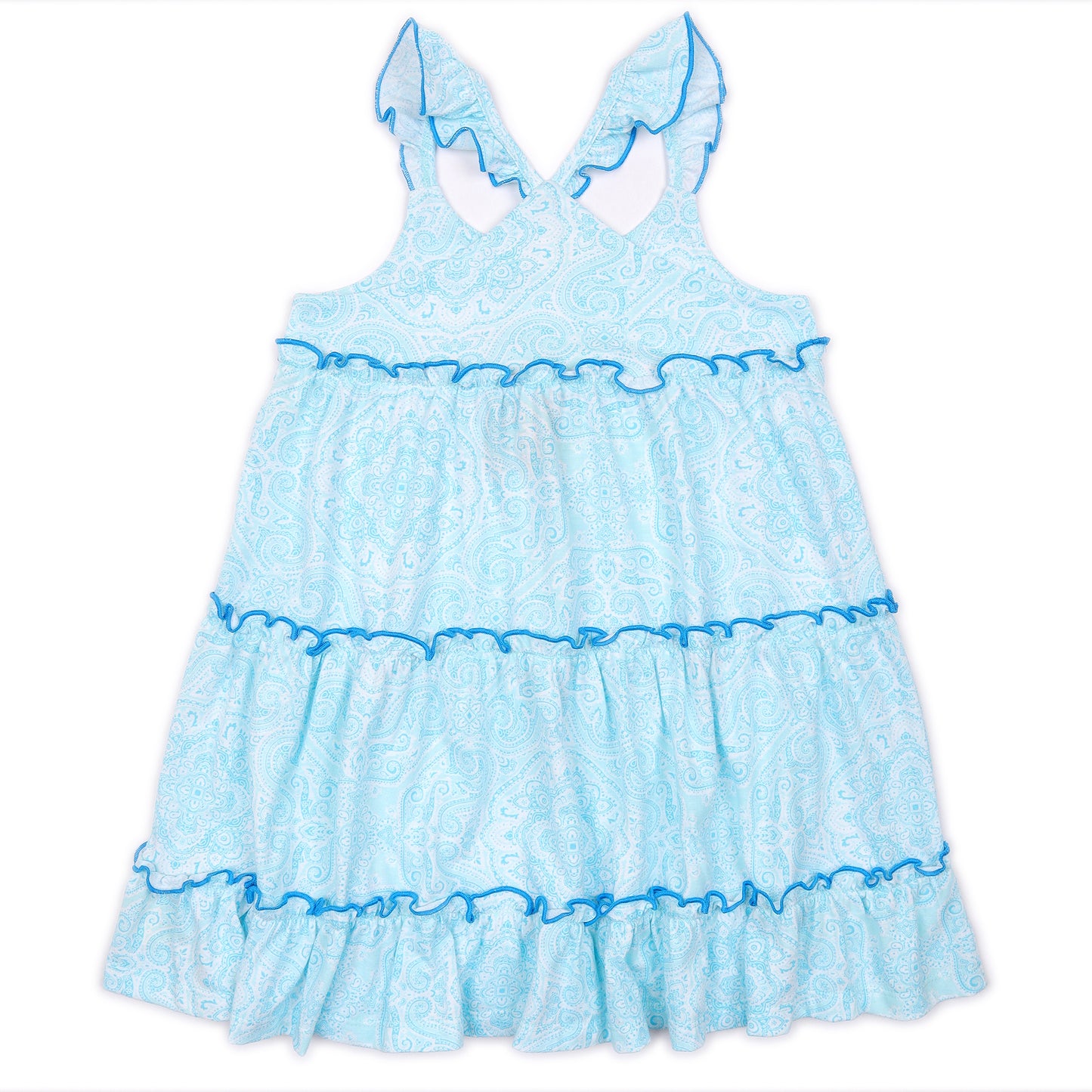 Kids Ruffle Tiered Dress