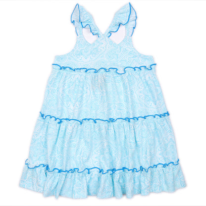 Kids Ruffle Tiered Dress