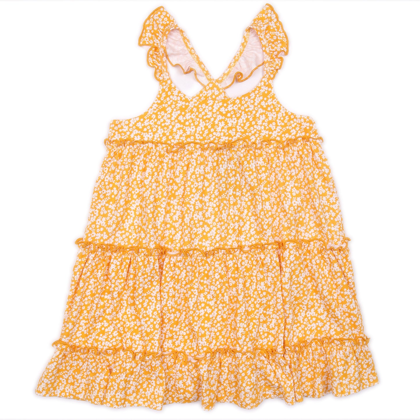 Kids Ruffle Tiered Dress