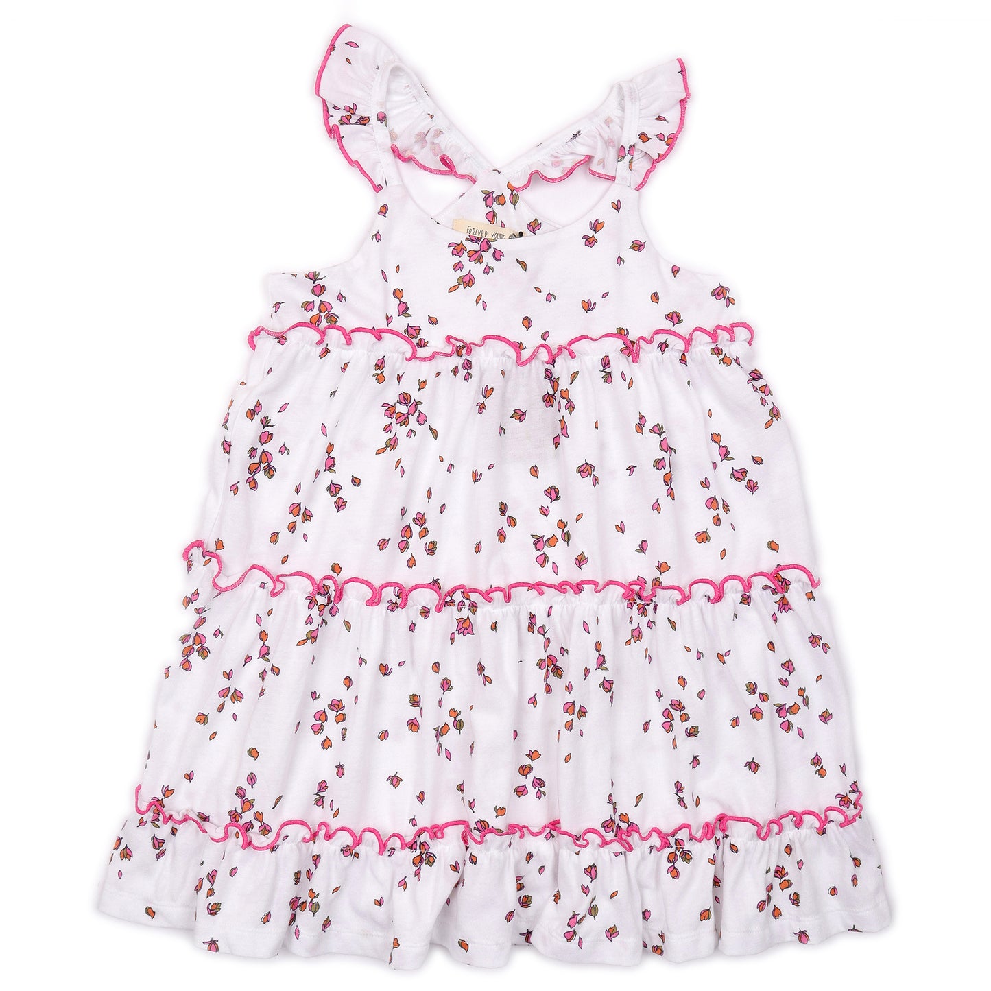 Kids Ruffle Tiered Dress