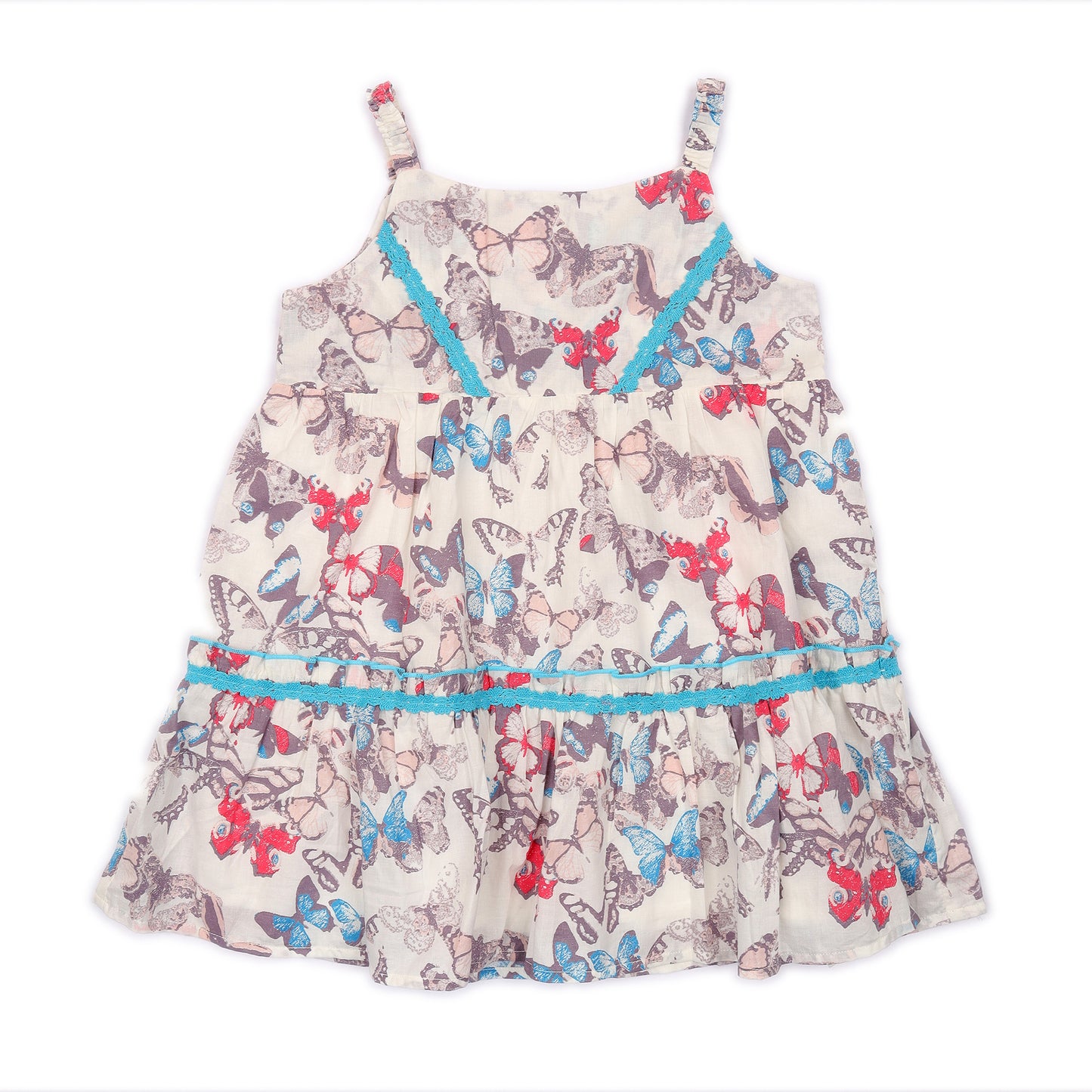 Kids Apron Tiered Dress