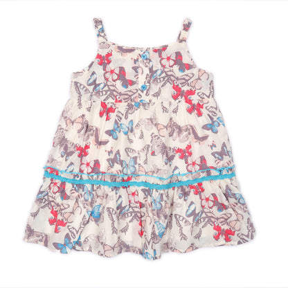 Kids Apron Tiered Dress