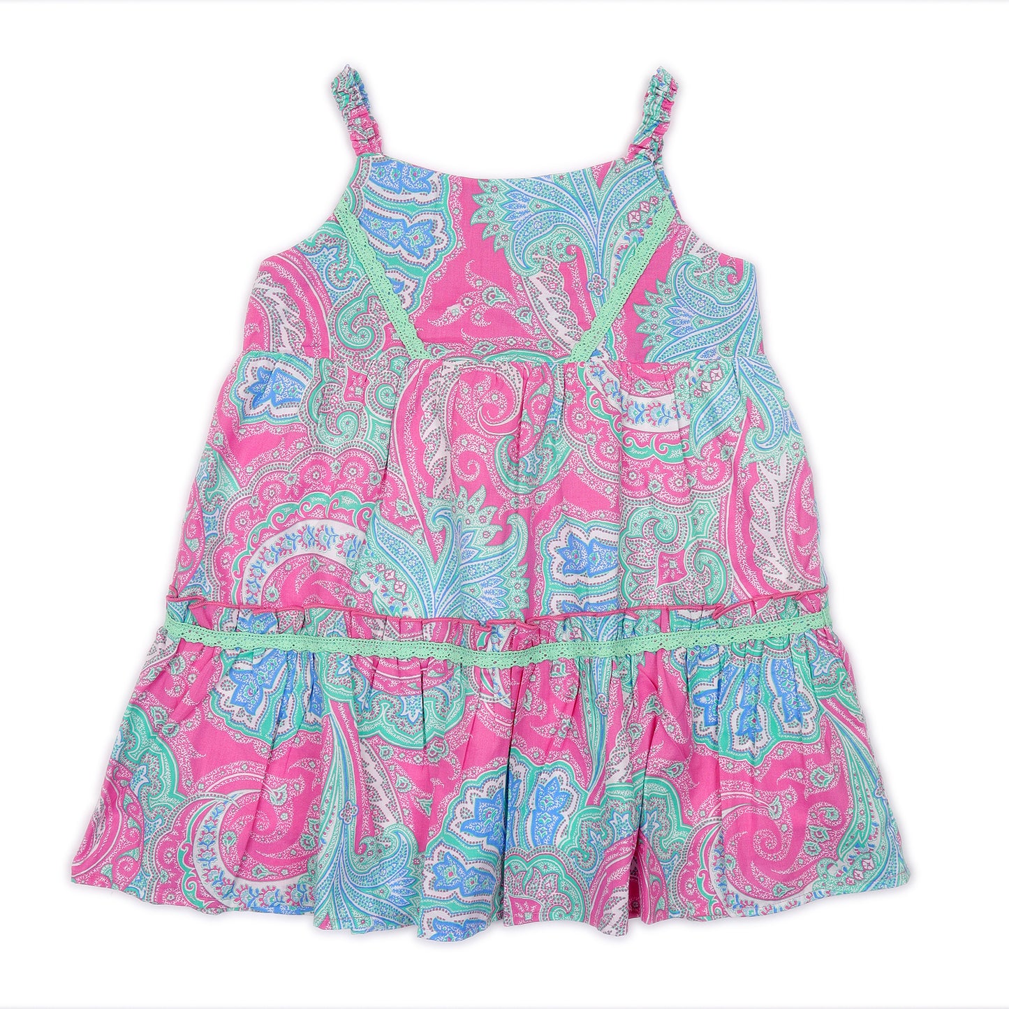 Kids Apron Tiered Dress