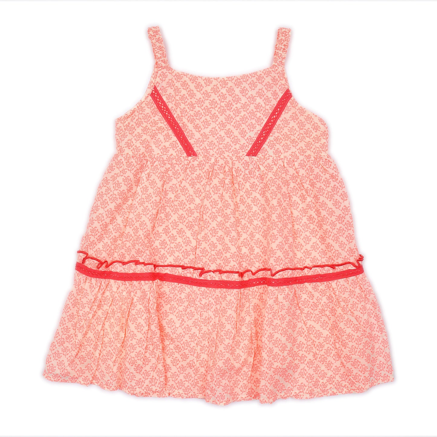 Kids Apron Tiered Dress