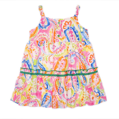 Kids Apron Tiered Dress