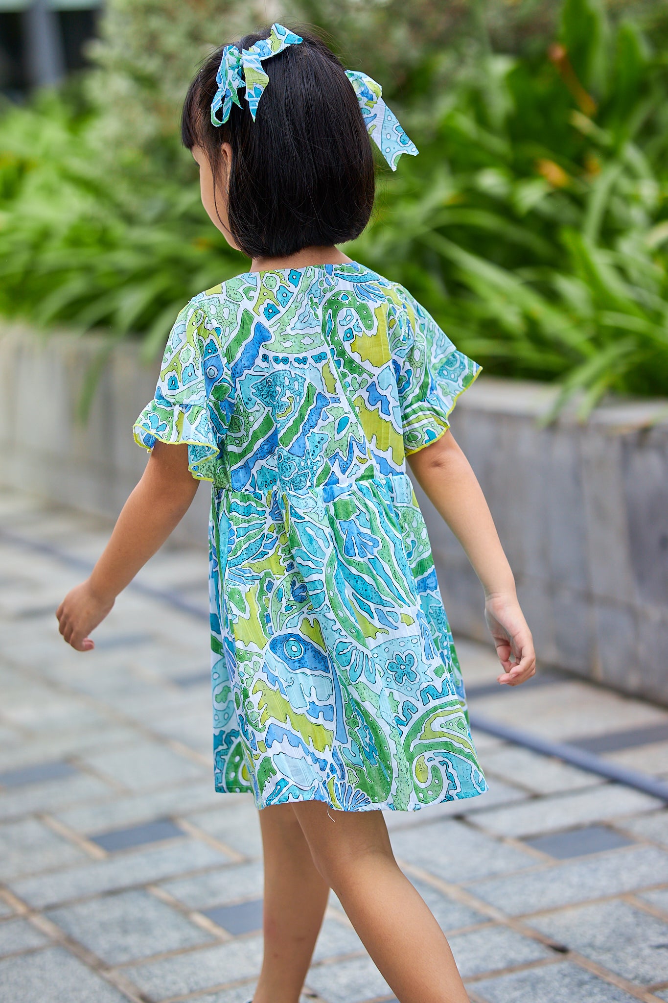 Kids Wrap Dress