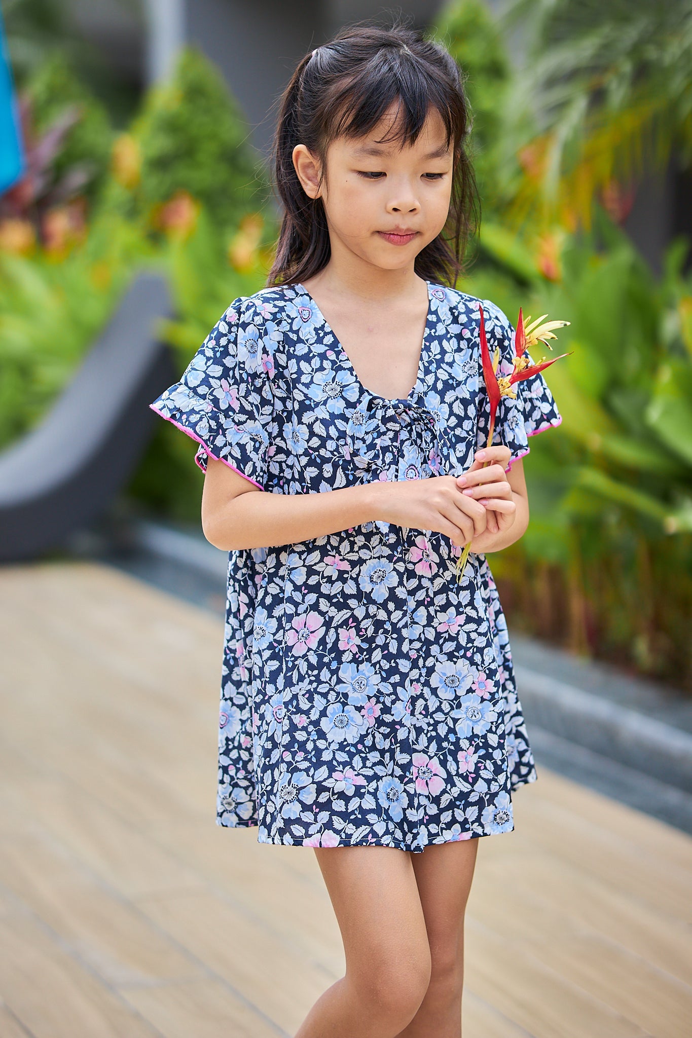 Kids Wrap Dress