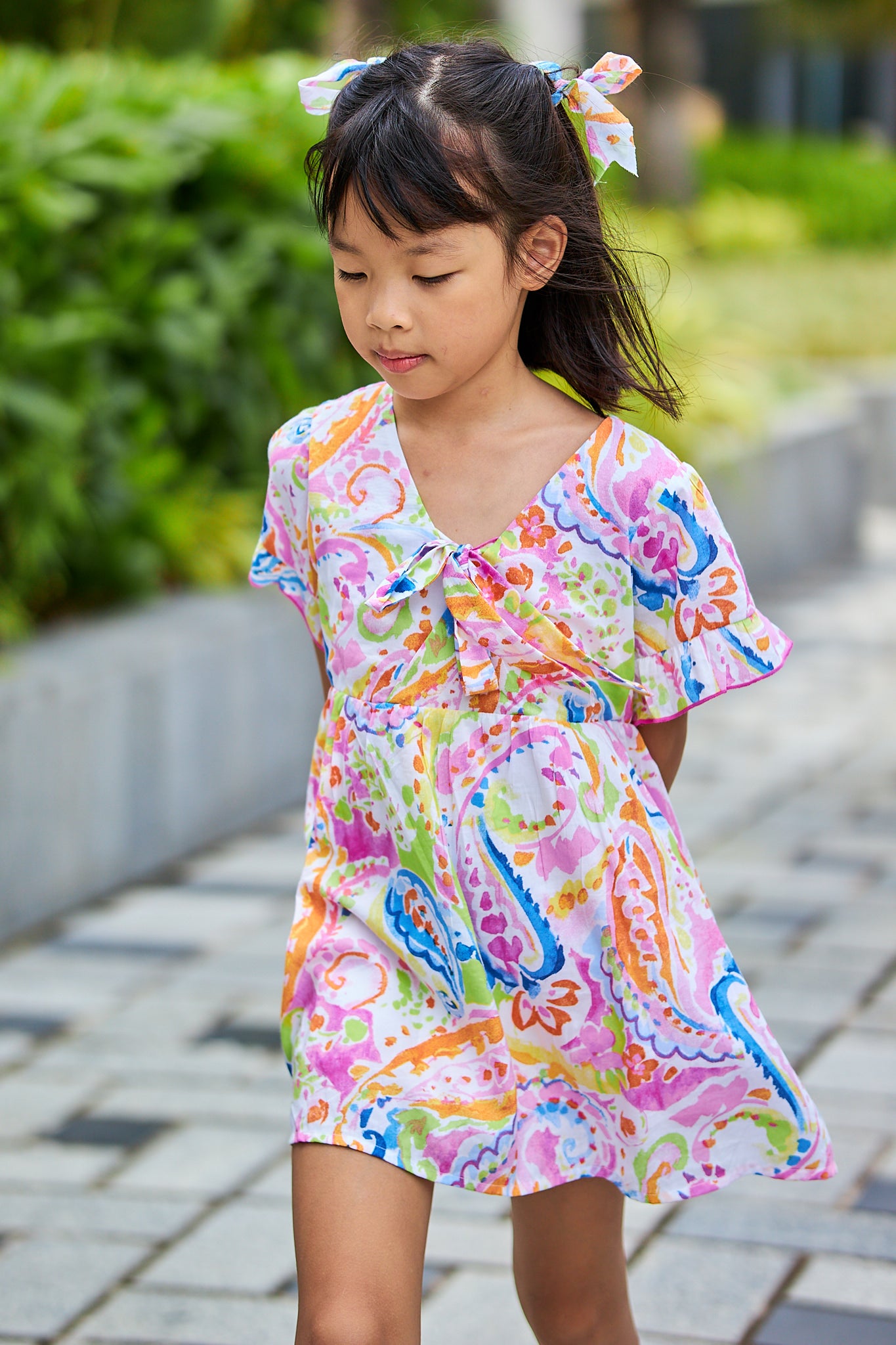 Kids Wrap Dress