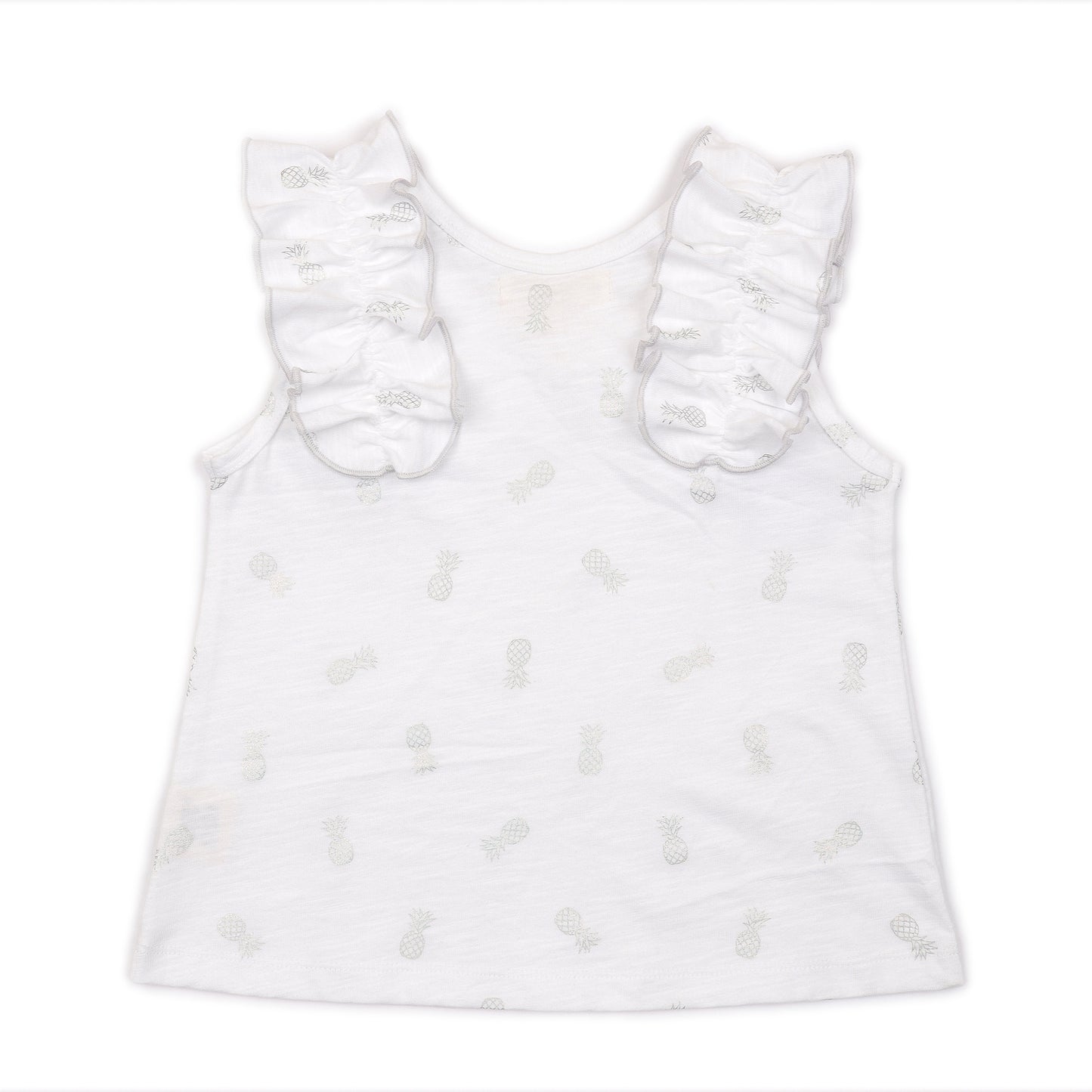 Kids Ruffle Shoulder Top