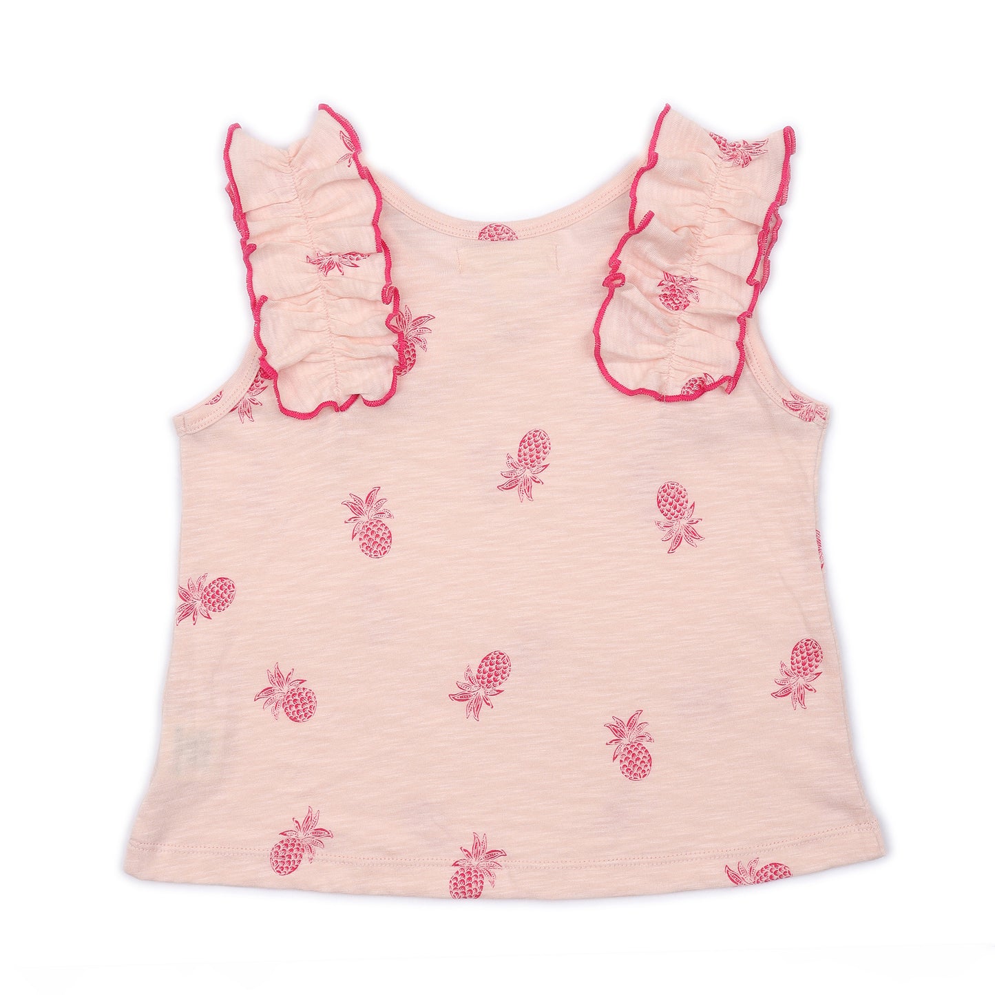 Kids Ruffle Shoulder Top