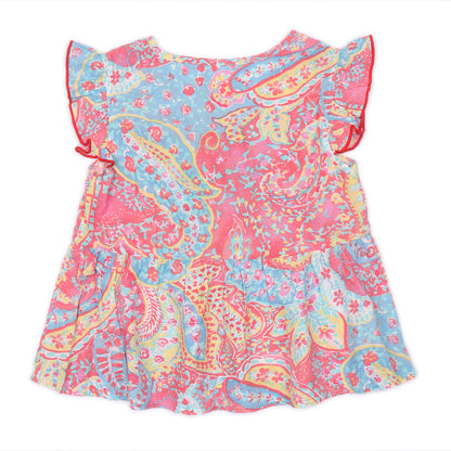 Kids Bow Wrap Top