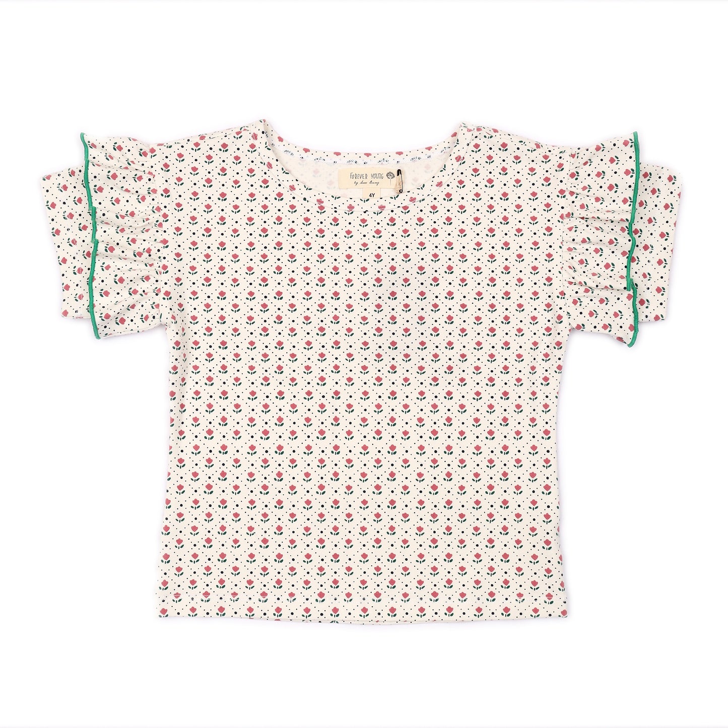 Kids Dual Layers Sleeves Top