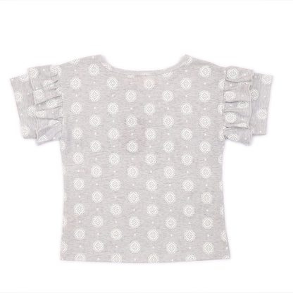 Kids Dual Layers Sleeves Top