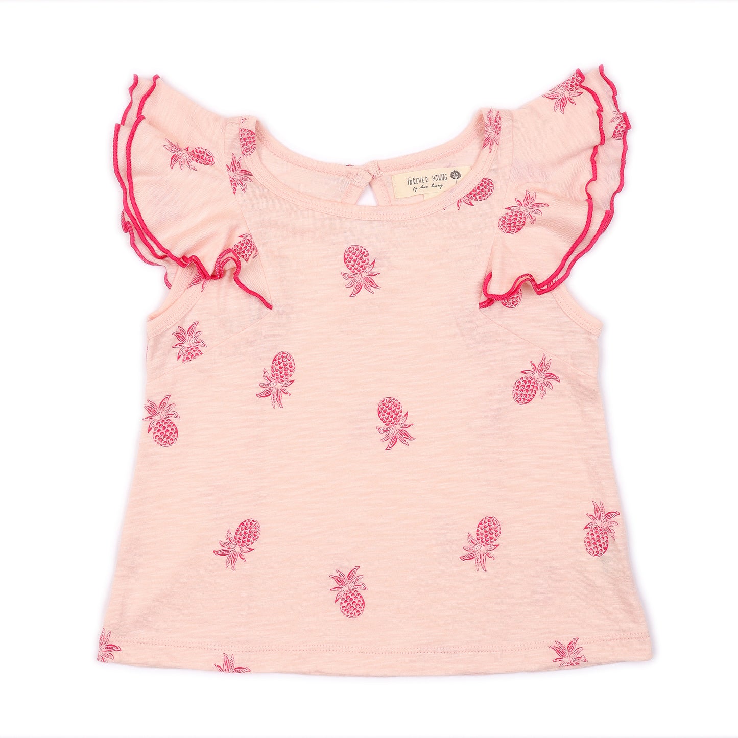 Kids Flutter Sleeves Top