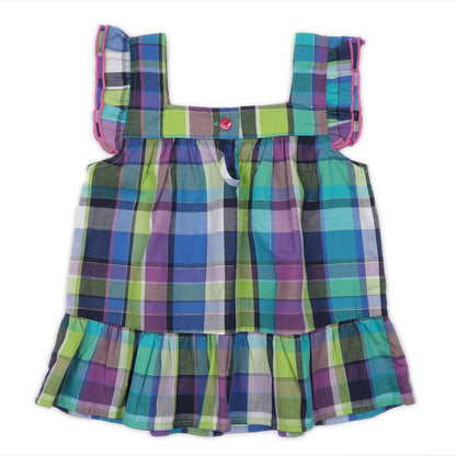 Kids Dual Layers Armhole Top