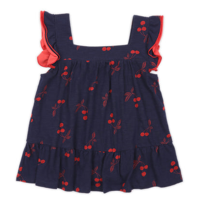 Kids Dual Layers Armhole Top