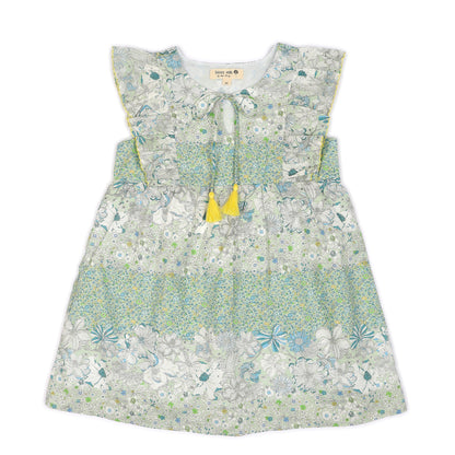 Kids Flutter Steeve with tassle  Dress