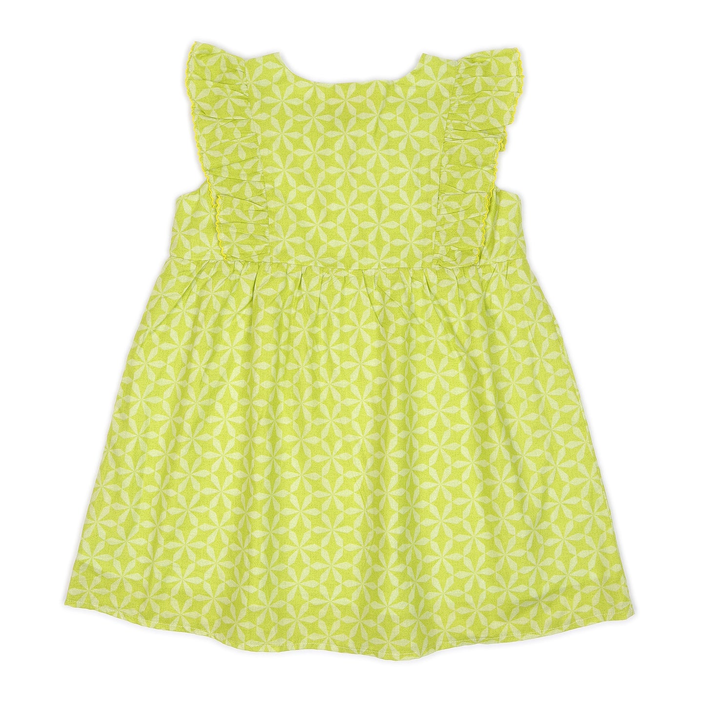 Kids Flutter Steeve with tassle  Dress