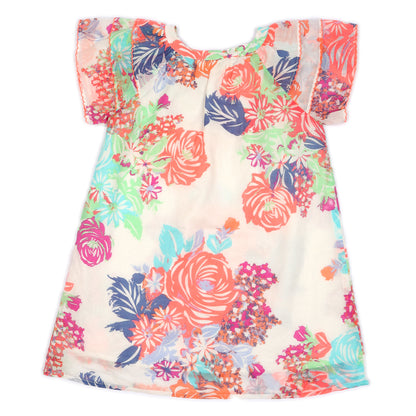 Kids Shift Picot Dress