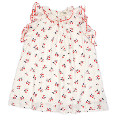 Kids Shift Picot Dress