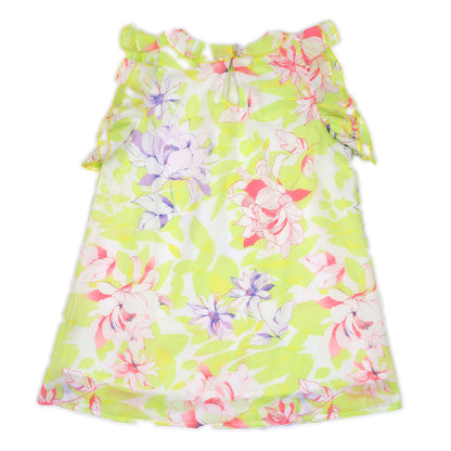 Kids Shift Picot Dress