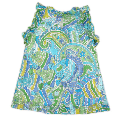 Kids Shift Picot Dress