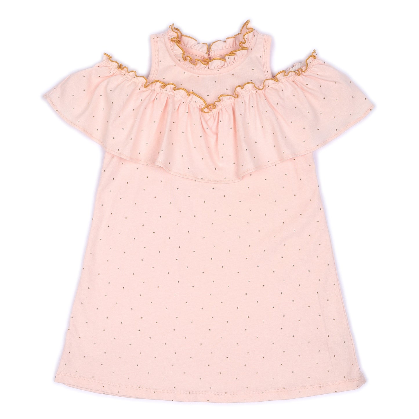 Kids Off Shoulder Dress