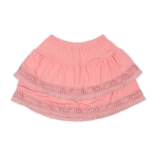 Kids Knit Tiered Skirt