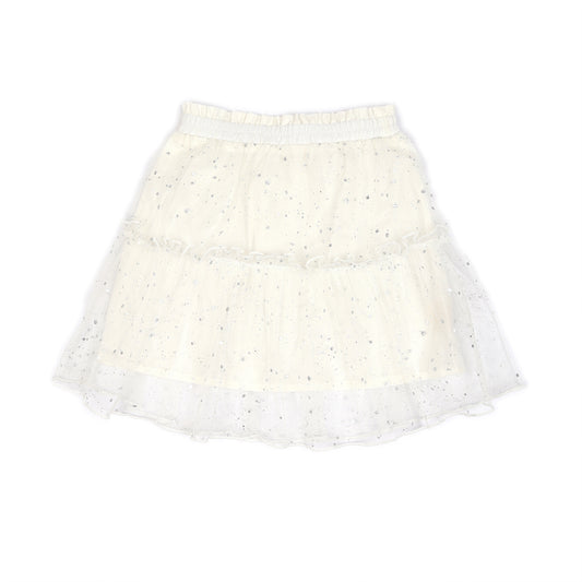 Kids Mesh Tiered Skirt