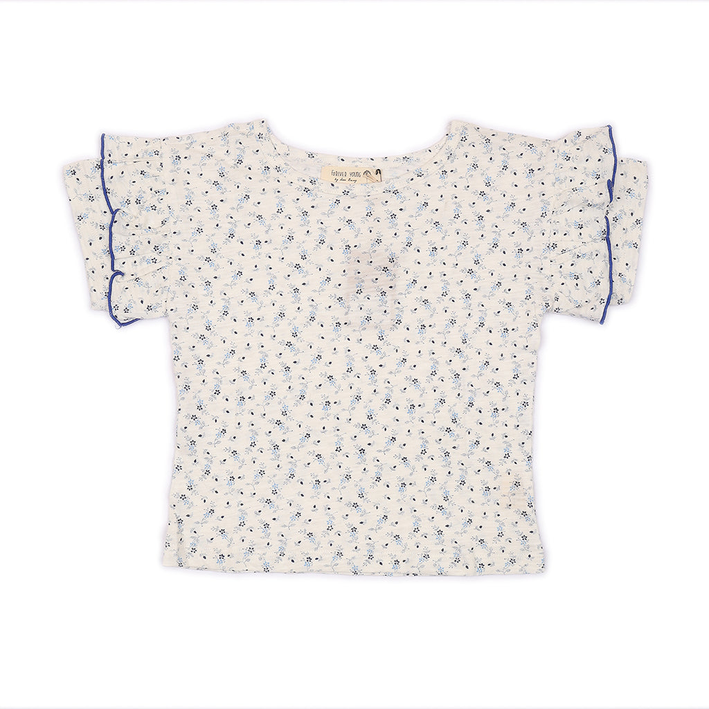 Kids Dual Layer Sleeves Top