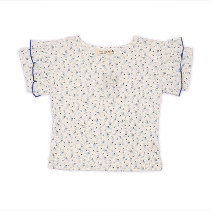 Kids Dual Layer Sleeves Top