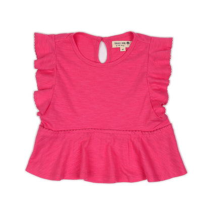 Kids Tiered Picot Top