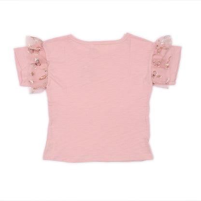 Kids Dual Layer Sleeves Top