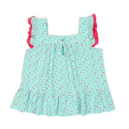 Kids Dual Layers Armhole Top