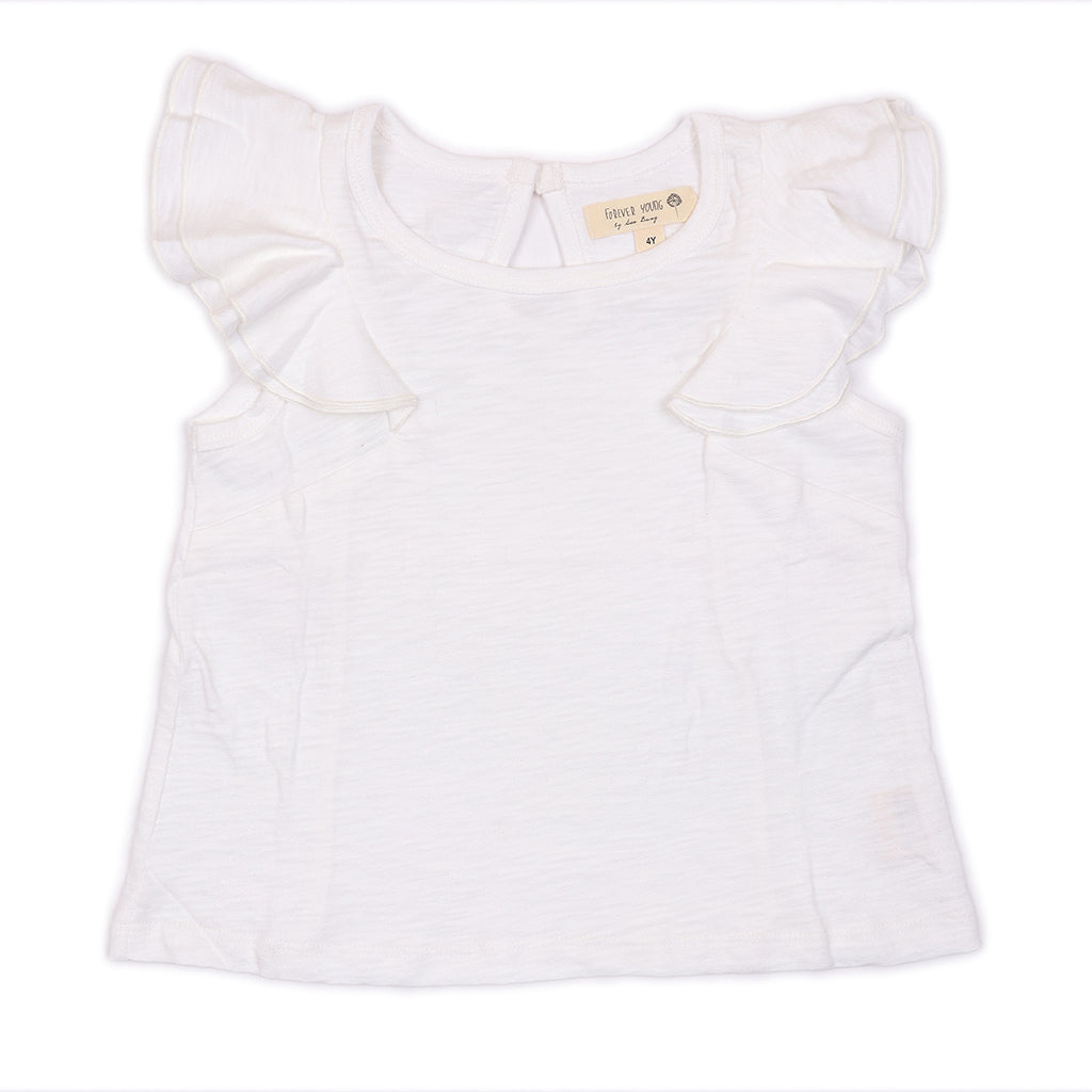 Kids Flutter Sleeves Top