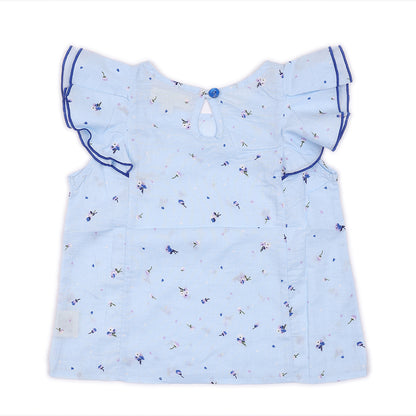 Kids Flutter Sleeves Top