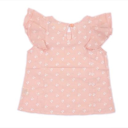 Kids Flutter Sleeves Top