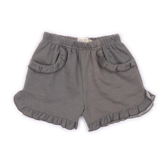 Kids Knit Ruffle Shorts