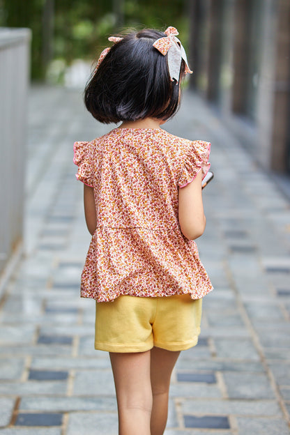 Kids Bow Wrap Top