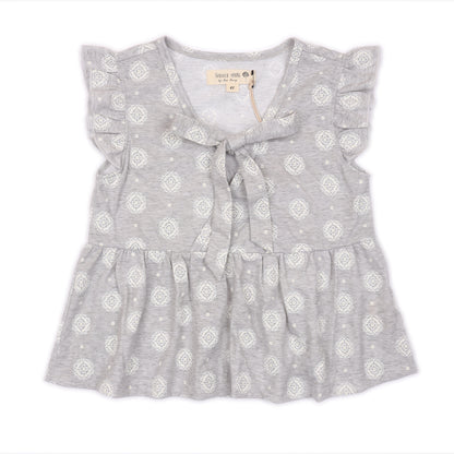 Kids Bow Wrap Top