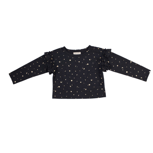 Kids Ruffle Sleeve Top